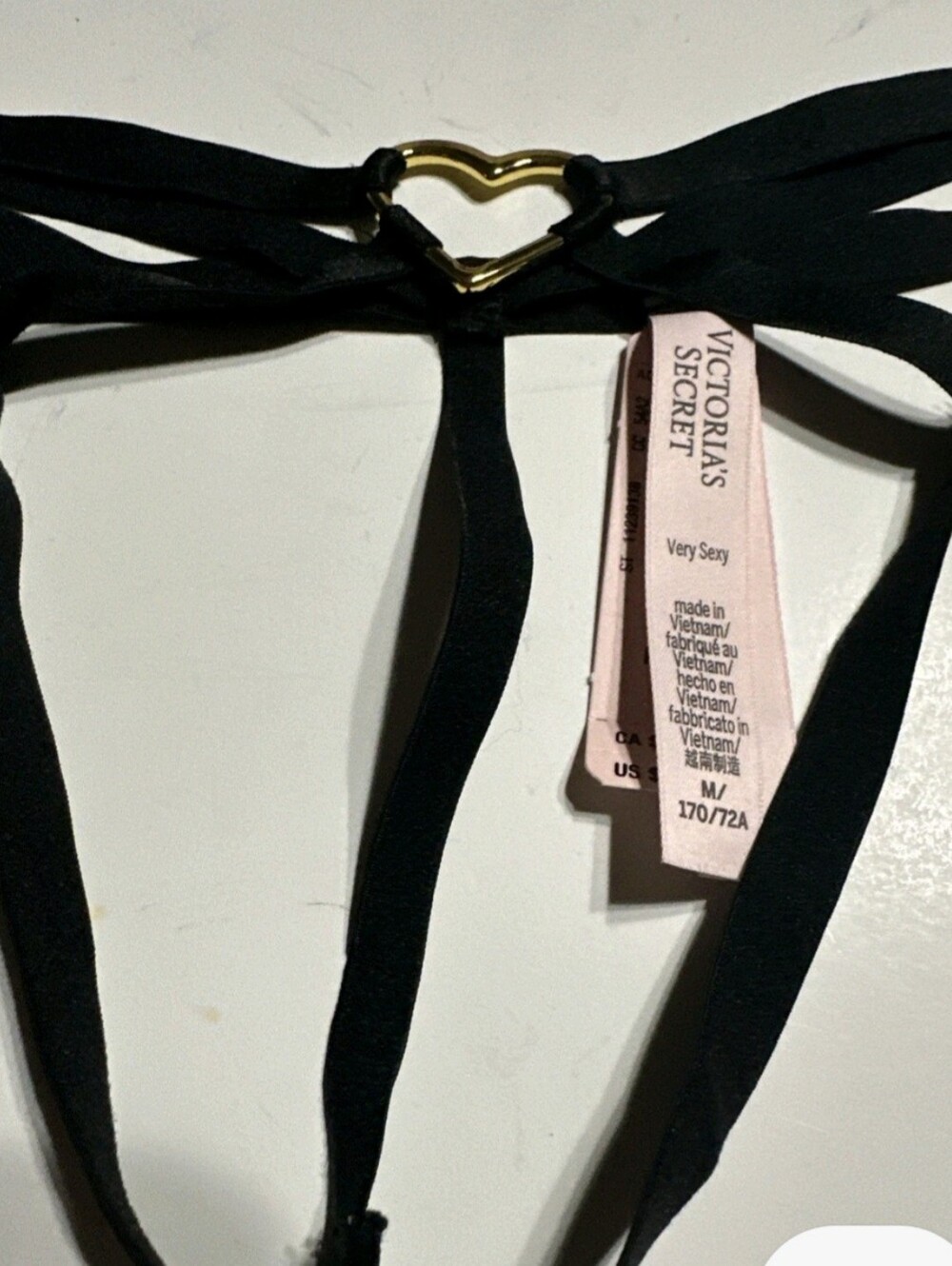 Victoria's Secret Strappy V-string Thong Panty - Picture 4 of 4